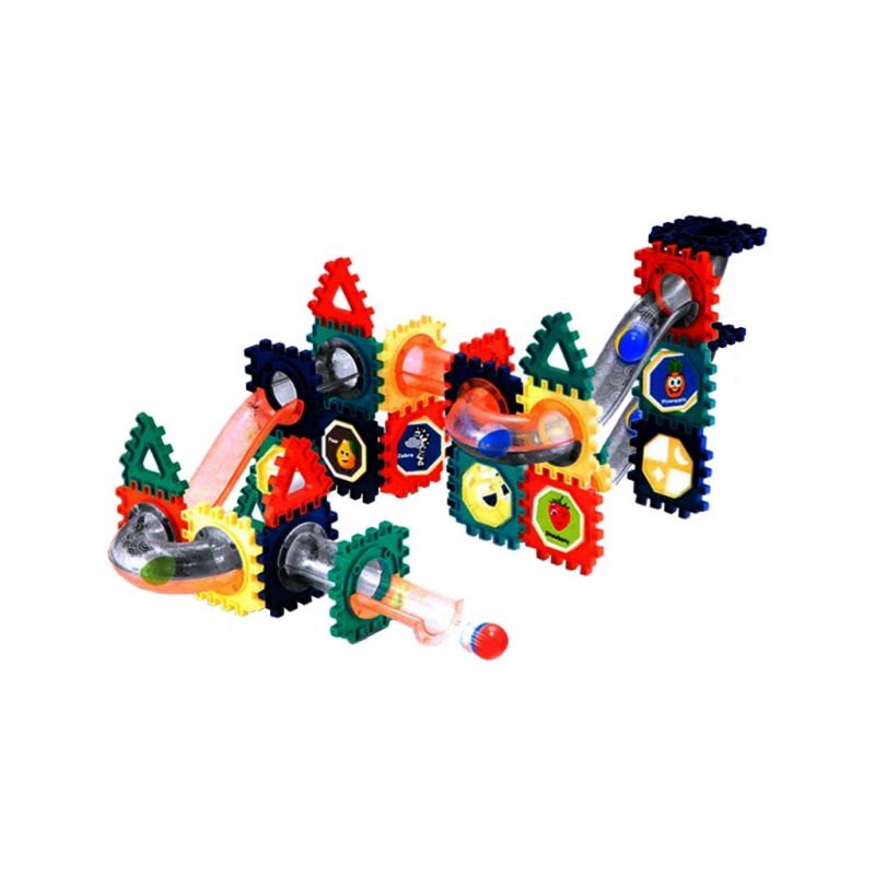 Masen Marble Run Blocks 66 Pcs