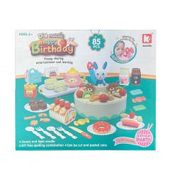 Masen Happy Birthday Cake 85 Pcs With L&M