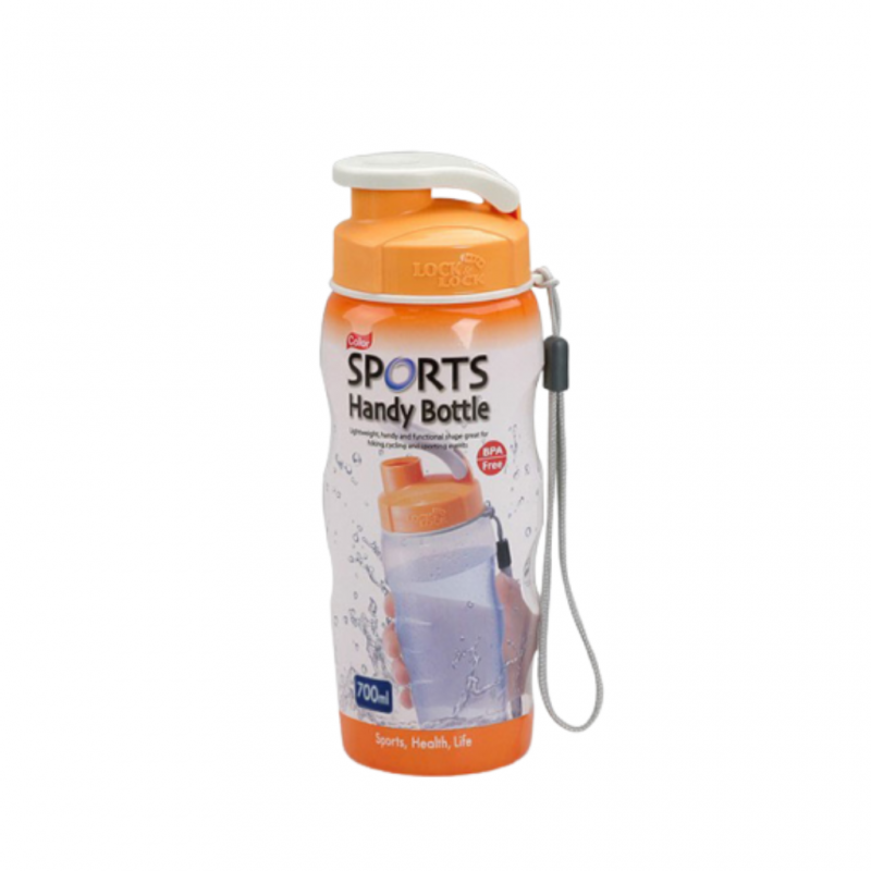 Lock & Lock HC326O HAP608R 700ml Orange Color Sports Handy Bottle "O"