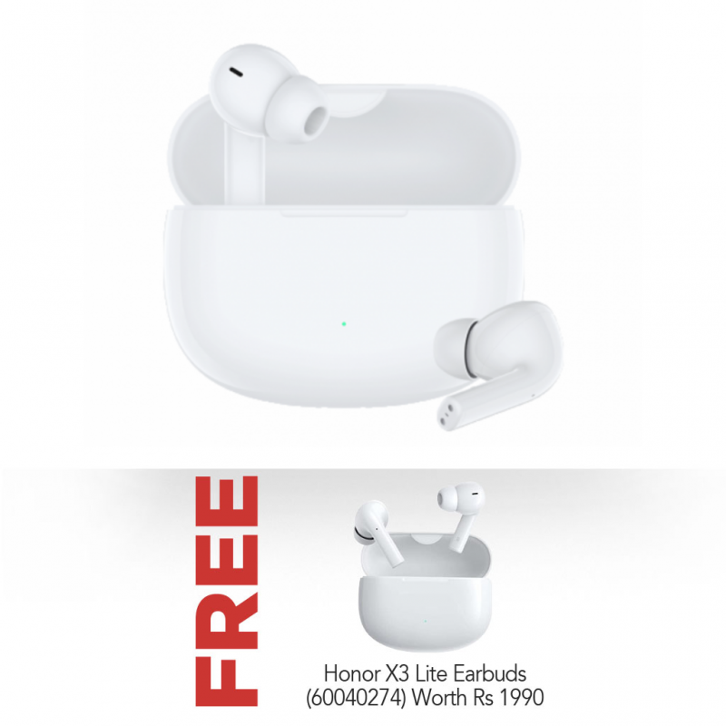 Honor Earbuds X3 Lite White & Free Honor X3 lite earbuds