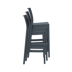 Siesta Jamaica Bar Stool Dark Grey Ref 866