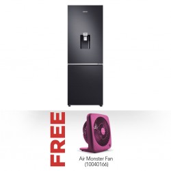 Samsung RB30N4160B1 Refrigerator & Free Air Monster Fan