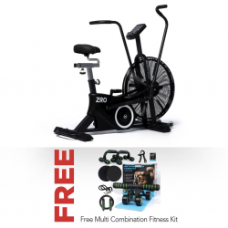 Bodytone ZR0B Airbike & Free Multi Combination Fitness Kit