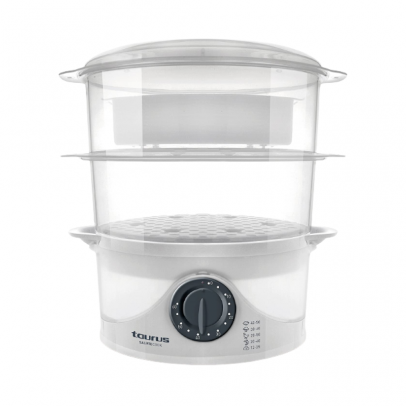 Taurus Salutecook 800W 6L WH Steam Cooker - 968116000