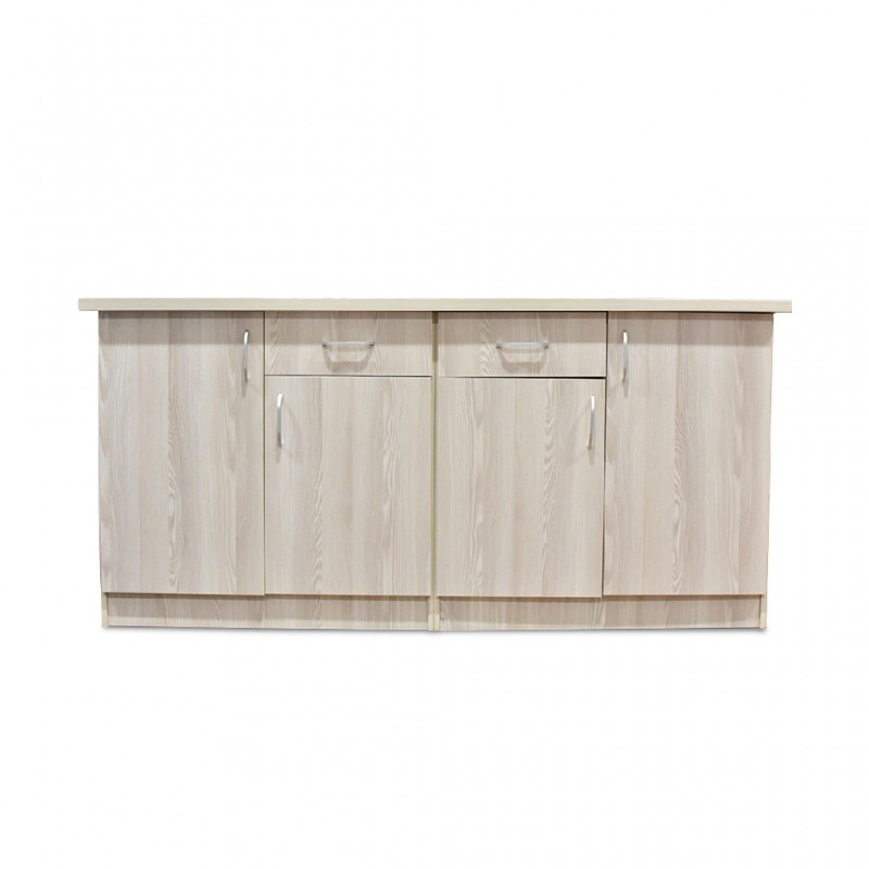 Flavi Sideboard 4 Doors MDF Grey