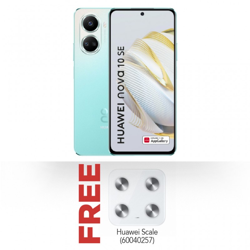 Huawei Nova 10SE Green & Free HUAWEI Health Scale