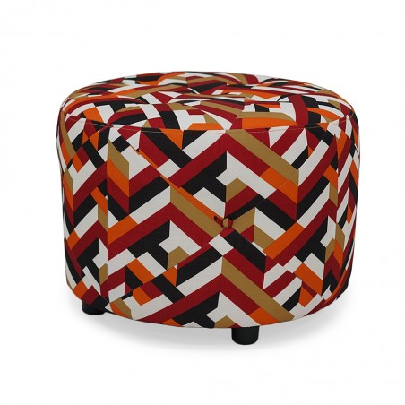 Gabrielle Ottoman in Fabric