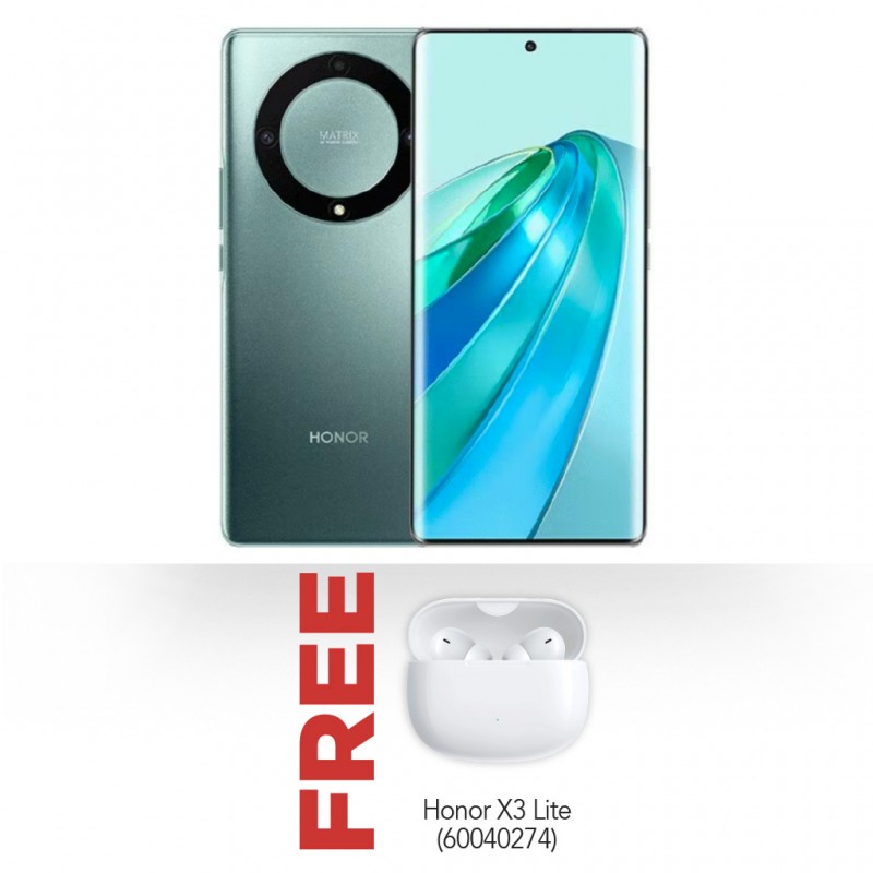 HONOR X9a Emerald Green & Free Honor X3 lite