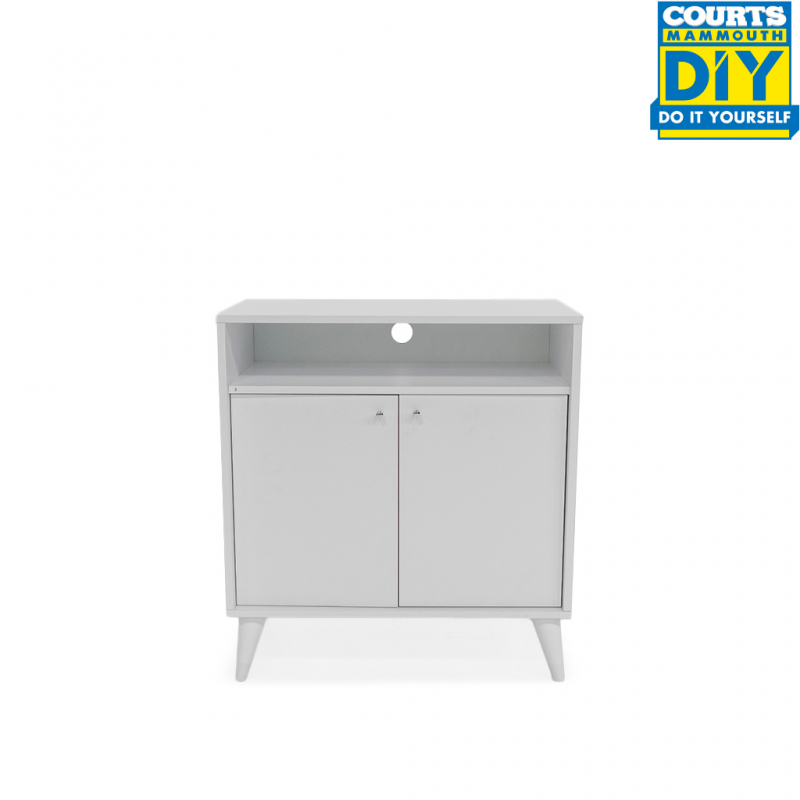 Jaslo Multi Purpose Low Tv Cabinet Matte White