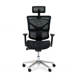 Stellar Daffodil High Back Office Chair Black