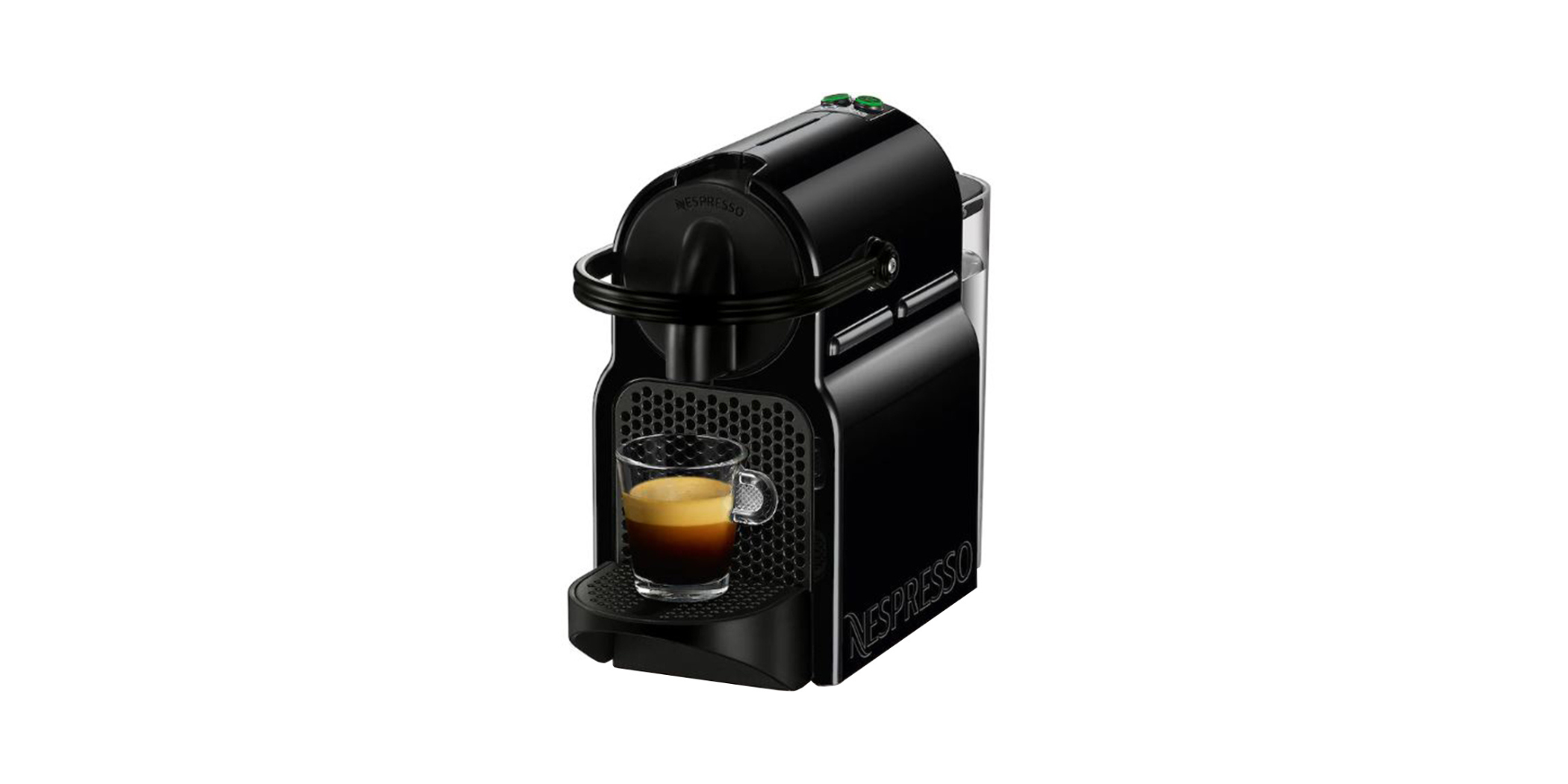 Nespresso Inissia Black D40 Non Milk 2YW Coffee Machine 10003054