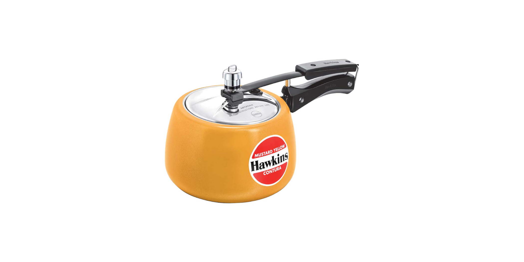 Hawkins Ceramic CTR 30 Coated Contura Pressure Cooker 3 L Red