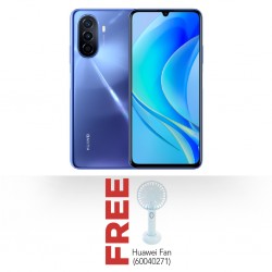 Huawei Nova Y70 Crystal Blue & Free Huawei Fan