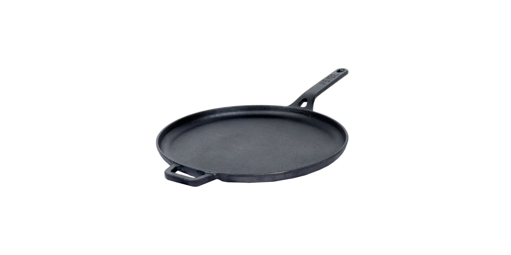 Meyer 47610 Pre-Seasoned Cast Iron 28cm Black Flat Tawa