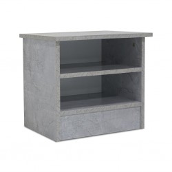 Rio Night Table MDF Grey