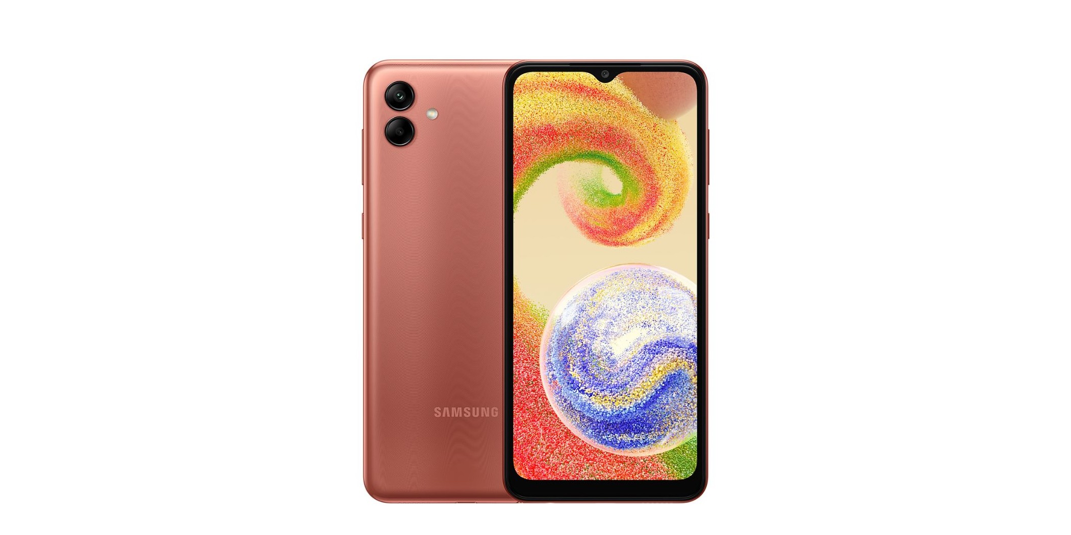 samsung galaxy a04 a045f 4 64gb copper sm a045fzcgsek