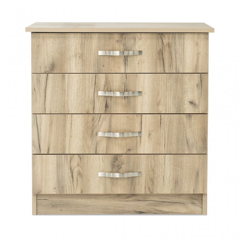 Colton Chest of Drawers MDF Grey Oak