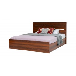 Filton Bed 180x200 in Melamine MDF Brown