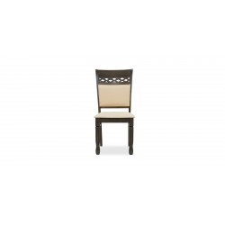 Delisa Table and 6 chairs Rubberwood Diana Color