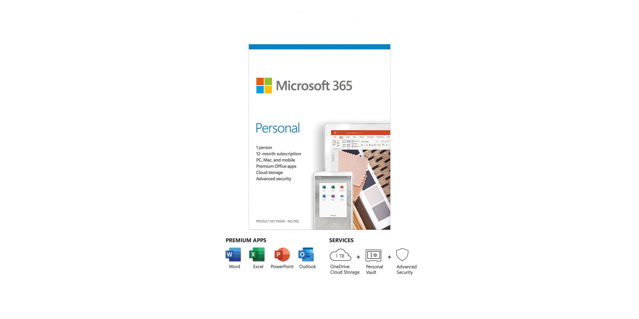 Microsoft Office 365 Personal 1Yr