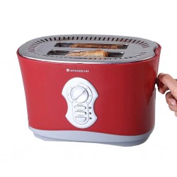 Wonderchef WON601 Crimson Edge Red Slice Toaster Plus 2YW - 63153785