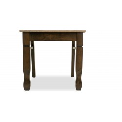 Nairobi Table and 8 chairs Rubberwood Merlot Color