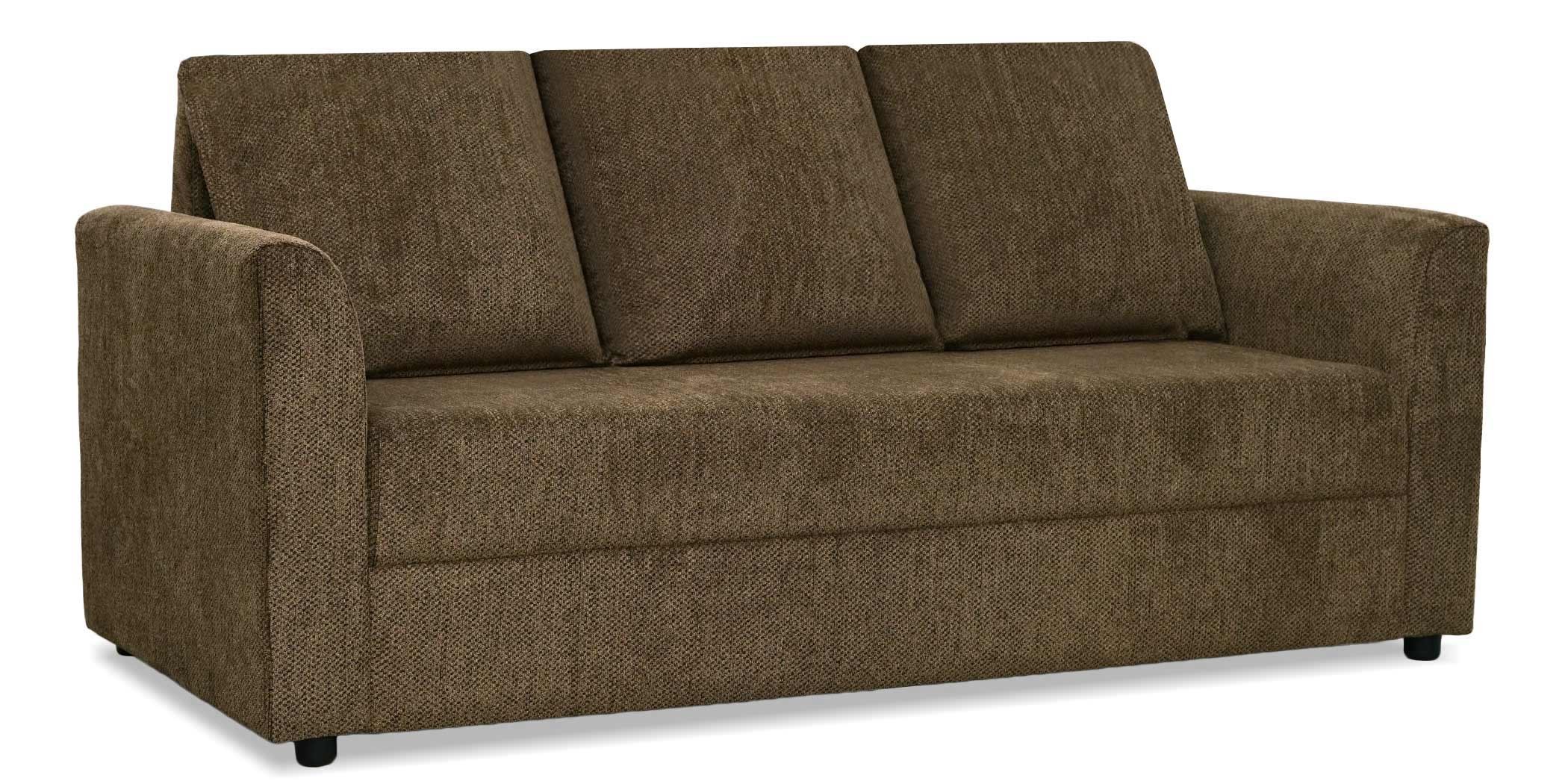 Rome Sofa 3+2 Brown Fabric