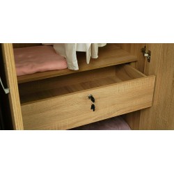 Birmingham Bedroom Set 180X200 cm White Oak