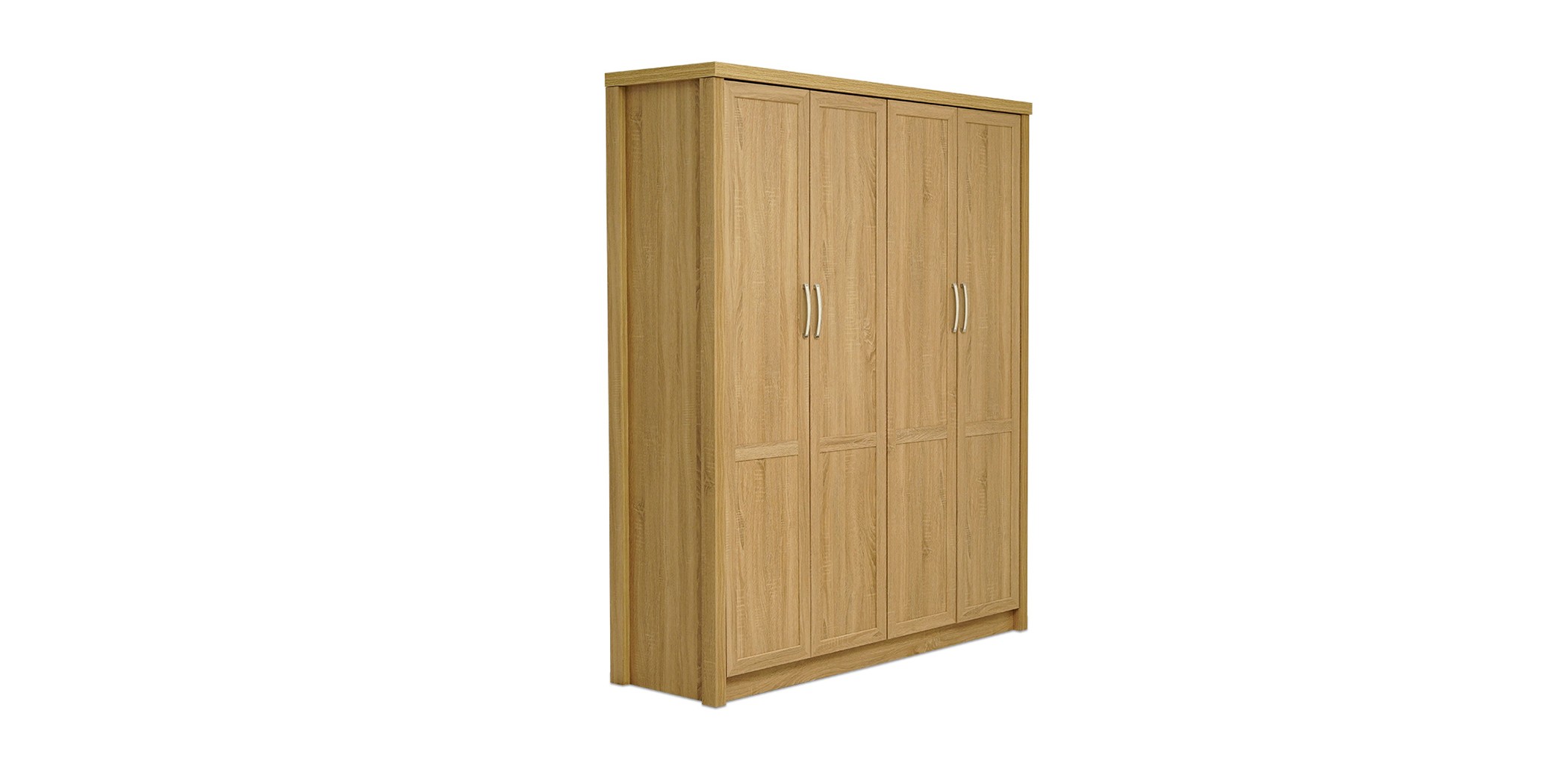 Birmingham Bedroom Set 180X200 cm White Oak