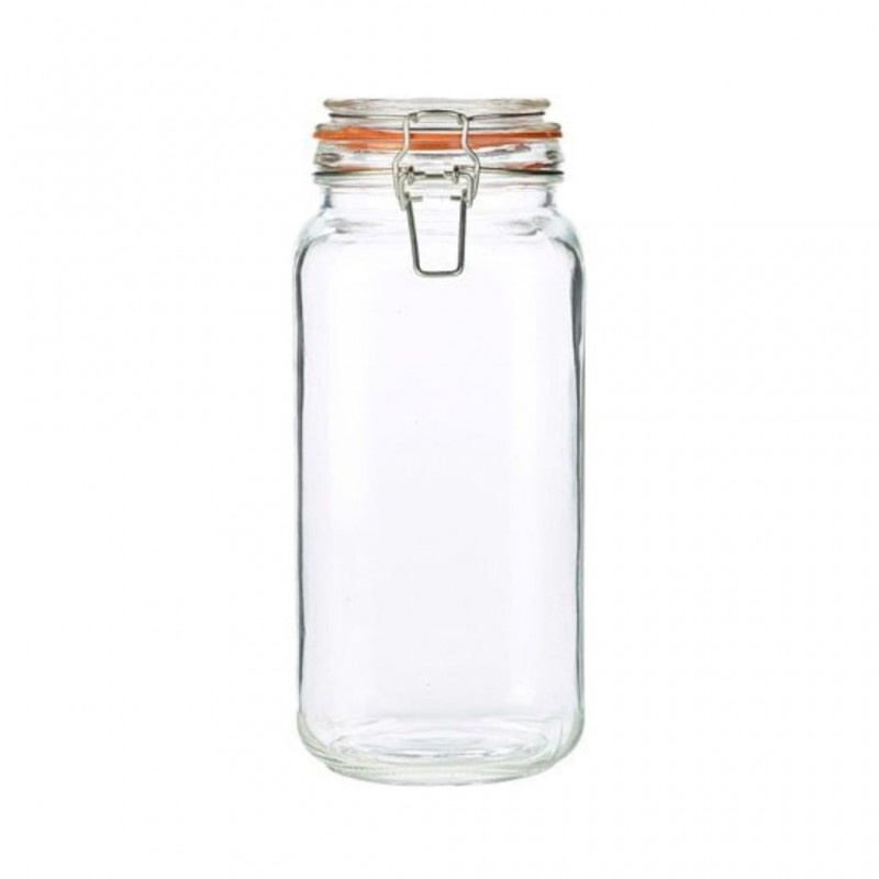 Zibo 6525 2000ml Hermetic Glass Storage Jar "O"