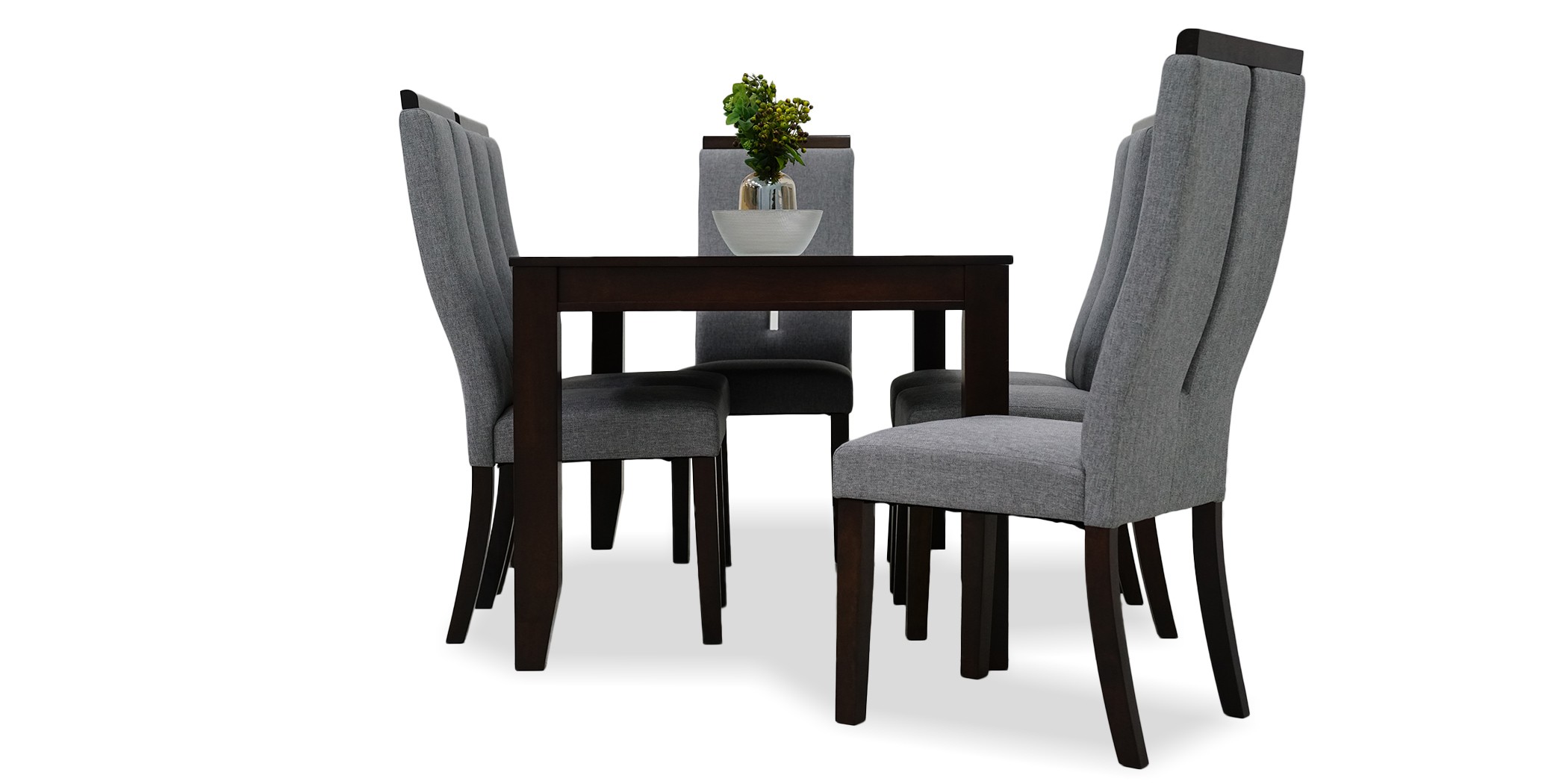 Danta Table and 6 Chairs MDF & Veneer