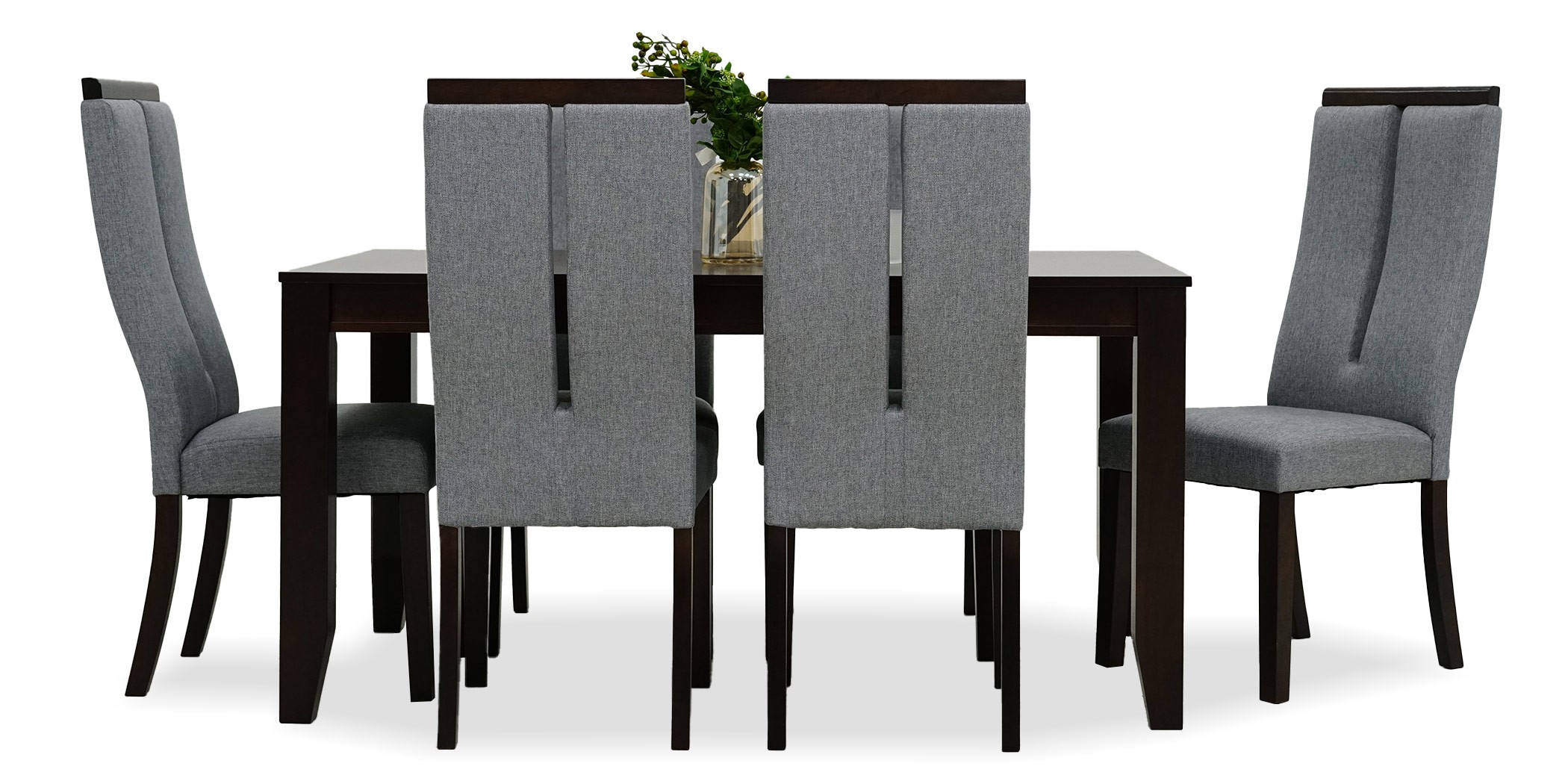 Danta Table and 6 Chairs MDF & Veneer