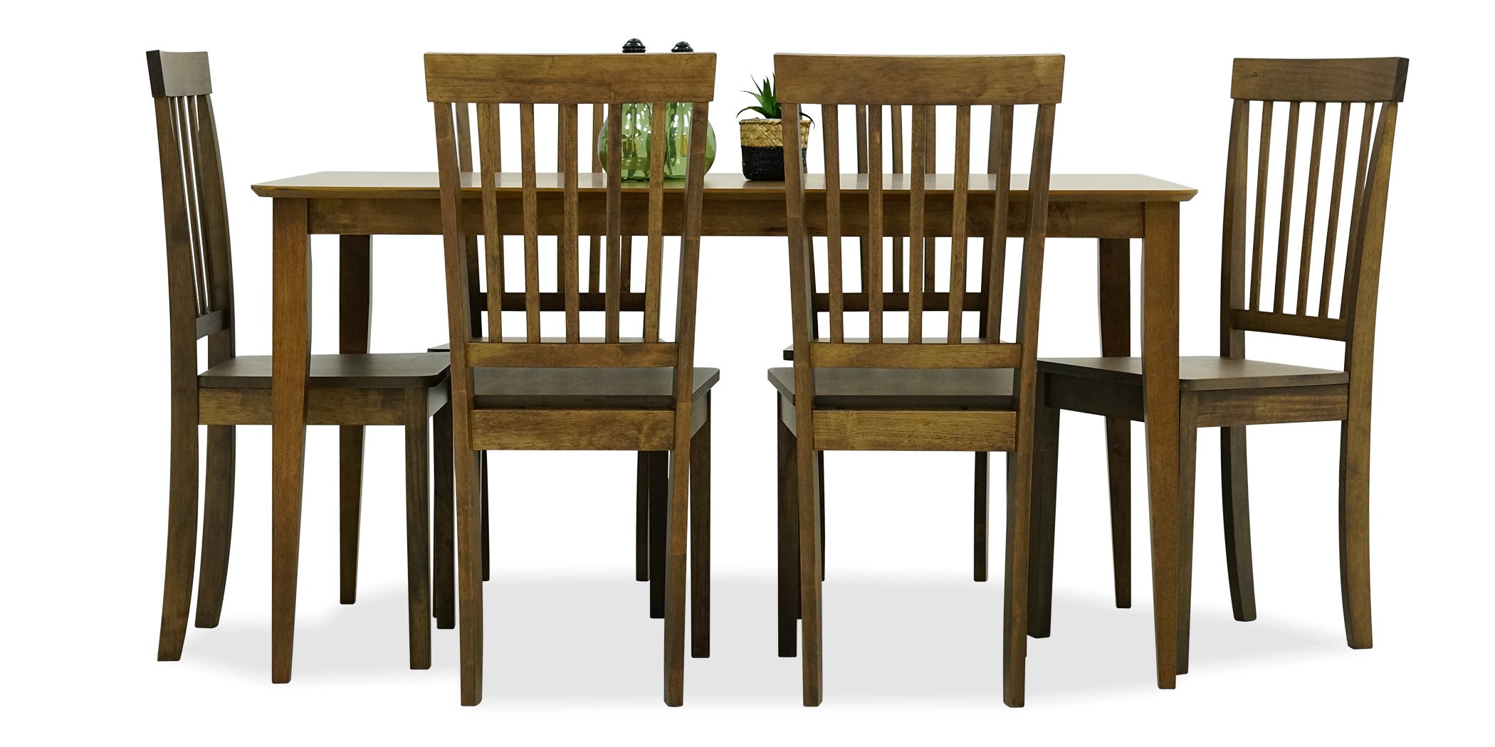 Charmant Table & 6 Chairs Cocoa