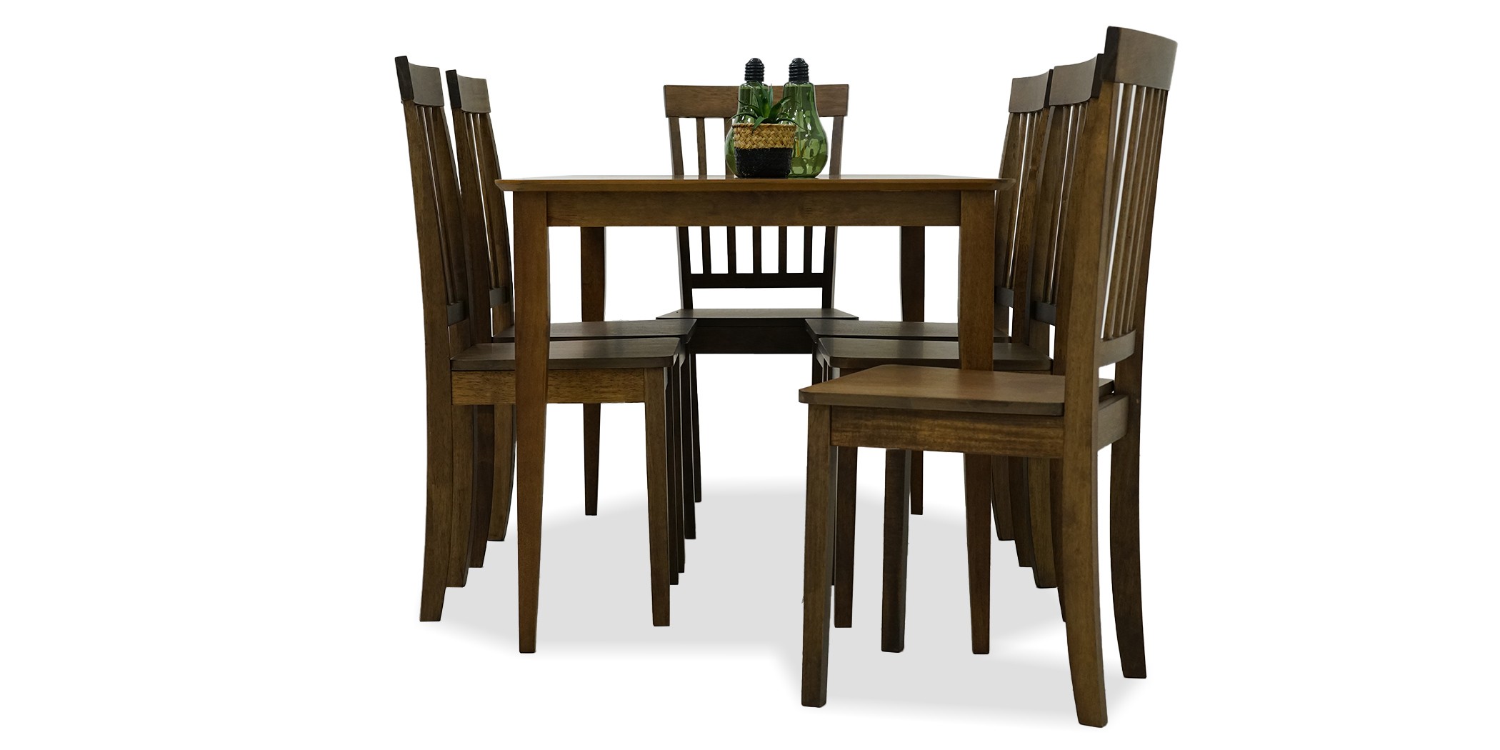 Charmant Table & 6 Chairs Cocoa