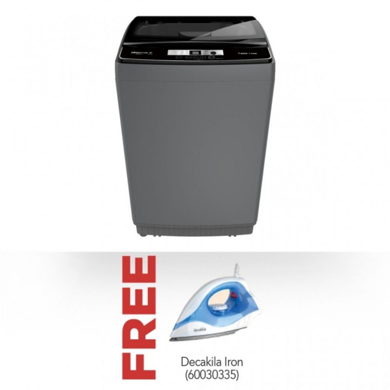 Hisense WTX1602T Washing Machine & Free Decakila KEEN018L Dry Iron