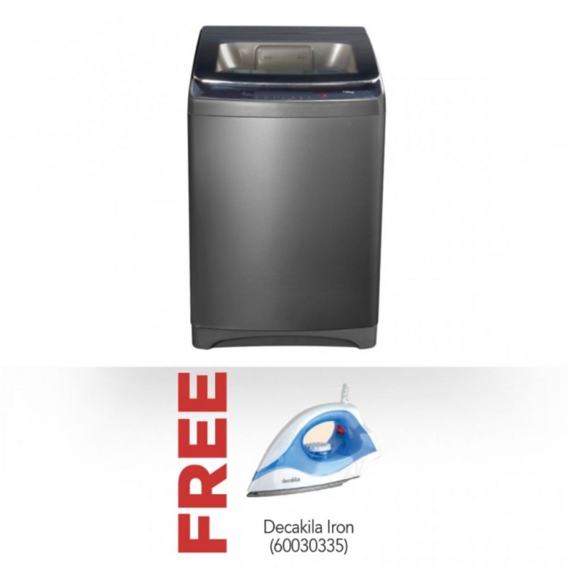 Hisense WTY1802T Washing Machine & Free Decakila KEEN018L Dry Iron