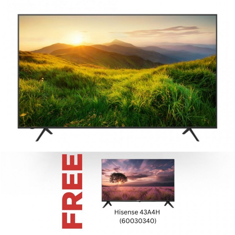 Hisense 75A6H 75'' 4K Smart TV & Free 43" Hisense