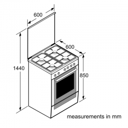 Bosch HXQ38EA50M Cooker