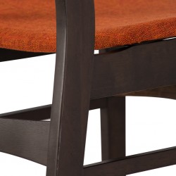 Audrey Dining Chair Dark Chestnut/Russet