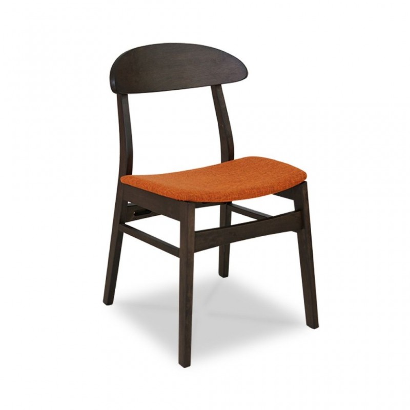 Audrey Dining Chair Dark Chestnut/Russet