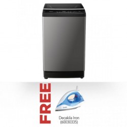 Hisense WTJA1402T Washing Machine & Free Decakila KEEN018L Dry Iron