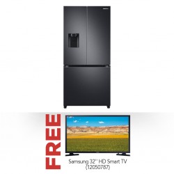 Samsung RF49A5202B1 Refrigerator& Free Samsung UA32T5300AUXKE 32'' HD Ready Smart TV