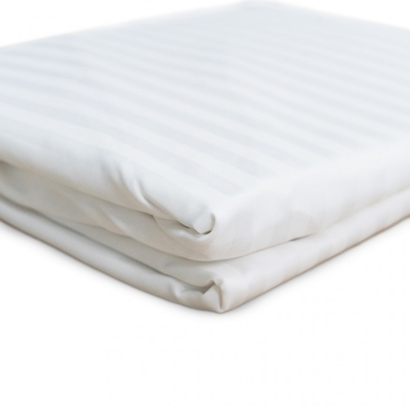 Fitted Sheet 160x200+25 cm White