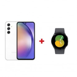 Samsung Galaxy A54 White - 128GB 5G & Samsung Galaxy Watch 5 - 40mm