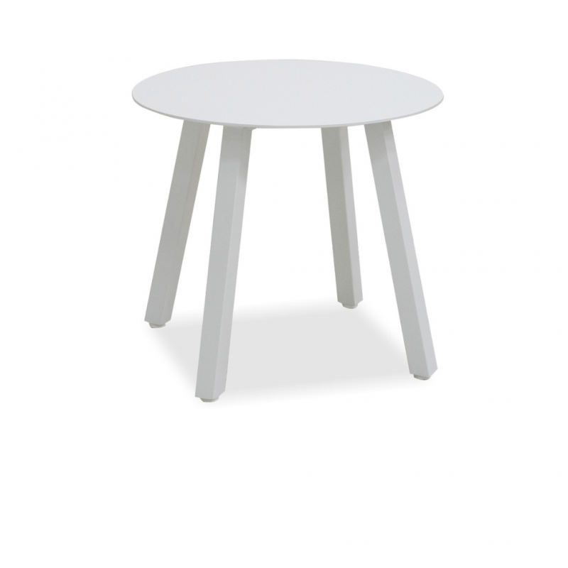 Lydia Side Table Matte White