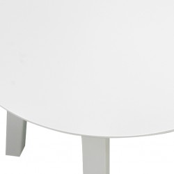 Lydia Side Table Matte White