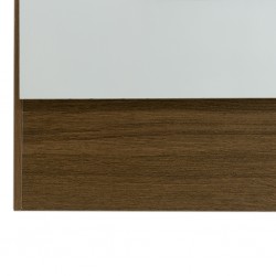 Varadero Wardrobe 4 Doors & 2 Drawers Natural/White