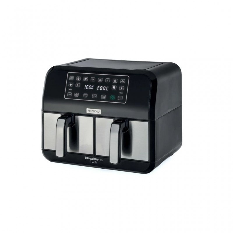 Kenwood HFM75.000MB 8L Digital Blk Metal Dual Air Fryer