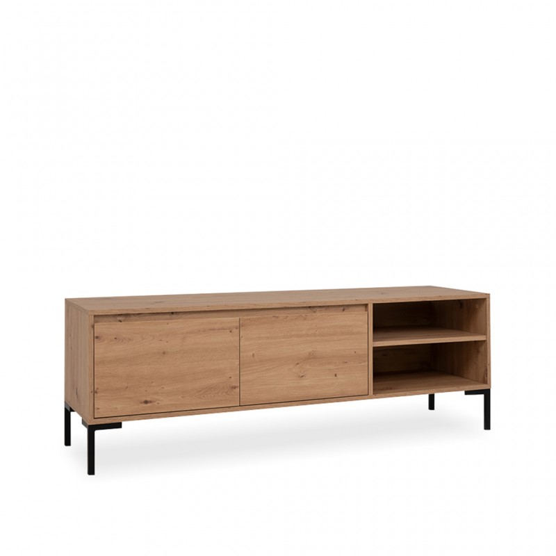 Korsika Low TV Cabinet Artisan Oak