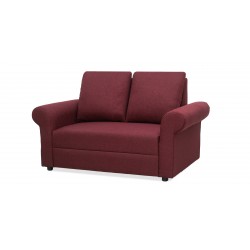 Lina Sofa 3+2+1 in Burgundy Col Fab